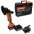Haina akkumulátoros sarokcsiszoló, 115 mm, 4Ah akkumulátor, 21V, töltővel és hordtáskával