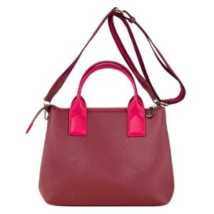 Červená crossbody kabelka Fia s hornými rúčkami a nastaviteľným popruhom - Tašky na rameno