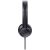Trust HS-201 USB PC Headset, čierne over-ear slúchadlá s mikrofónom, pohľad zboku
