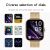 Okosóra, SmartWatch Y13, Bluetooth hívás, fizikai aktivitás és pulzusmérő, kalóriaégetés követése, véroxigénszint-mérés, vérnyomásmérő, alvásfigyelő, lépésszámláló, vízálló 3ATM, Android és iOS kompatibilitás, stílusos megjelenés, fém karkötő + szilikon szíj, arany 120571089