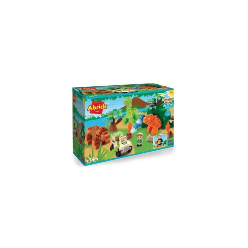 Ecoiffier Abrick Dínópark Építőkészlet - 87 db 143192389 - Ecoiffier