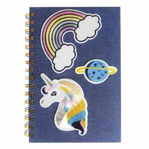 Starpak Einhorn Jeans Notizbuch - A5 - 100 Seiten 143193945 - Starpak