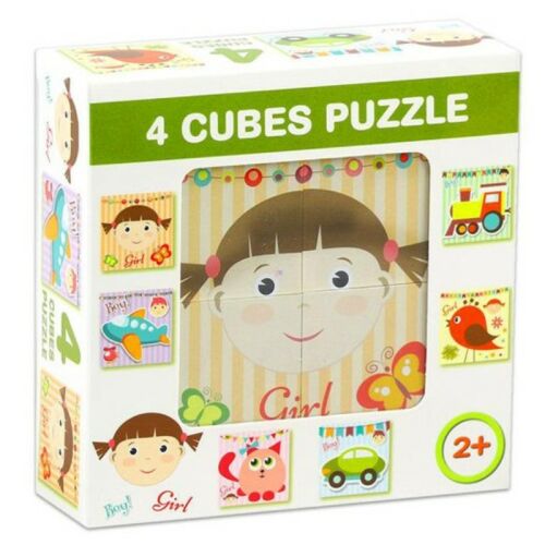 Mix Puzzle s kockama, 4 dijela - Dječaci-djevojčice 143224954