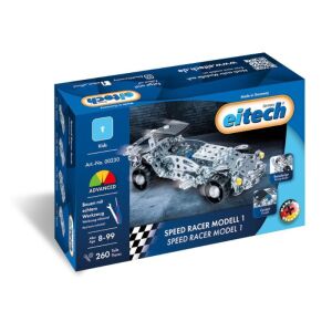 Eitech Fém Versenyautó Építőjáték - 260 db 142741846 - Fém építőjáték