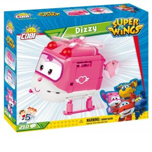 Cobi Super Wings Dizzy Repülőgép Építőjáték 143192316 - Cobi
