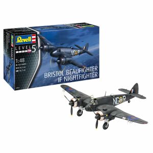 Revell Beaufighter IF Nightfighter  1:48 makett repülő (03854) 142741890 - Revell Modell, makett
