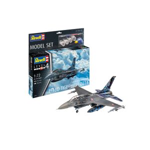 Revell F-16D Fighting Falcon 1:72 zestaw modelarski z akcesoriami (63844) 143170582 - Revell Model, makieta