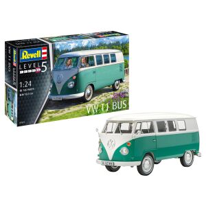 Revell VW T1 Bus 1:24 makett készlet kiegészítőkkel (67675) 142741987 - Revell Modell, makett