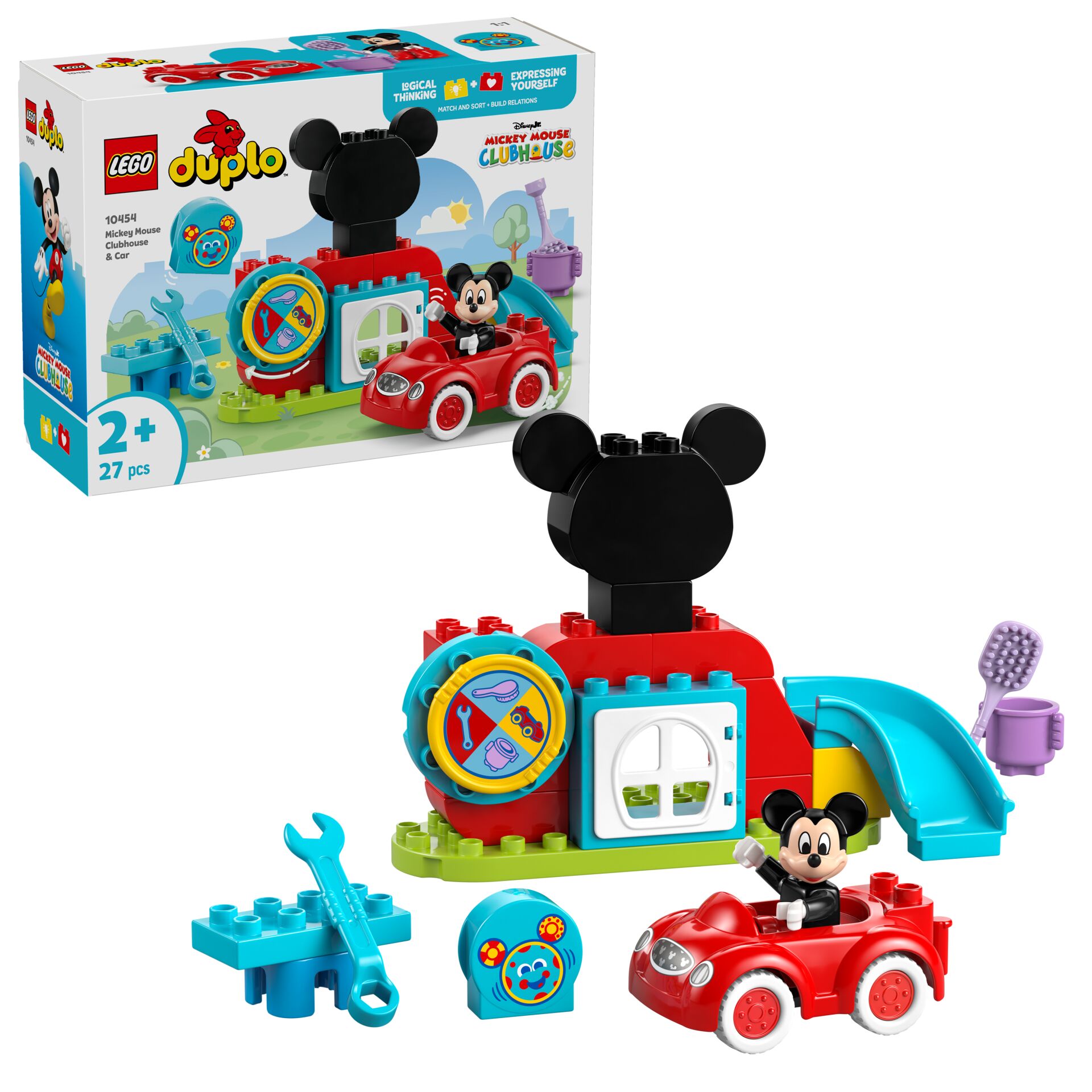 E-shop LEGO® DUPLO® Disney Mickey Mouseov klub a auto 10454