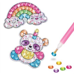 Kreatív strasszköves matrica készítő készlet 12 mintával 120580394 - Kreatív játék