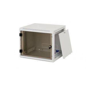 KELINE 15U 600x595mm mély 19" falra szerelhető szerver szekrény levehető és zárható oldalfalakkal - Műszaki cikk & Elektronika