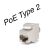 KELINE Keystone CAT6 RJ45 csatlakozó, PoE Type 2, szerszám nélküli szerelés