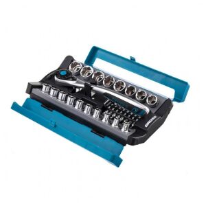 GROSS 1/2" 36 részes Professional racsnis szett 120 fogas mechanizmus 137257517 - Dugókulcs