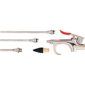 MTX levegő fúvató pisztoly szett 4db fejjel