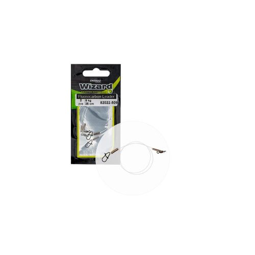 WIZARD SZERELT FLUOROCARBON ELŐKE NEO 15KG 25CM 2DB/CS 120581457 - Rablóhalas aprócikk