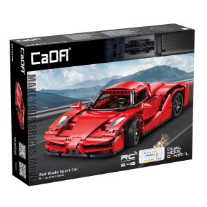 CaDA C51304W Red Blade Stavebnica športového auta v krabici - CaDA