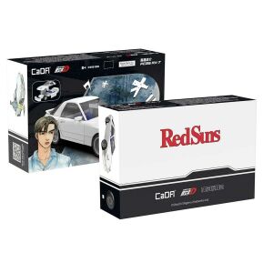 CaDA Initial-D Mazda RX7-FC3S építőkocka autó, csomagolás - CaDA