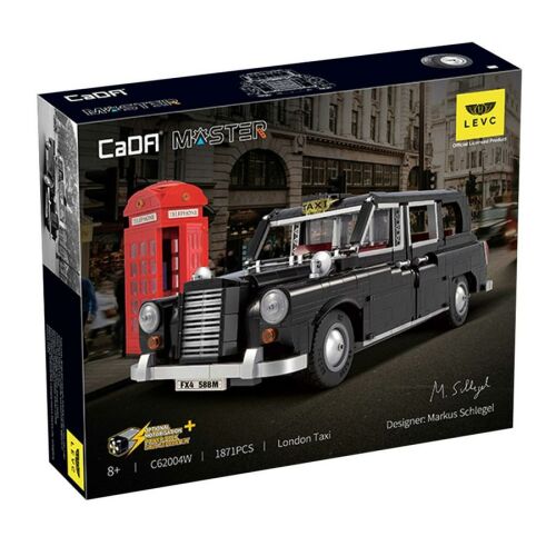Ambalajul setului de blocuri de construcție CaDA C62004W LEVC London Taxi