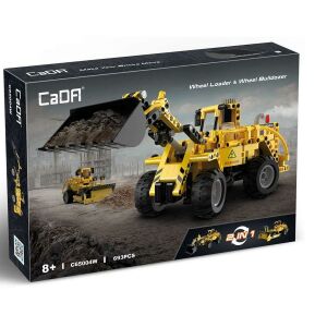 CaDA C65004W 2 az 1-ben építőjáték csomagolása - CaDA
