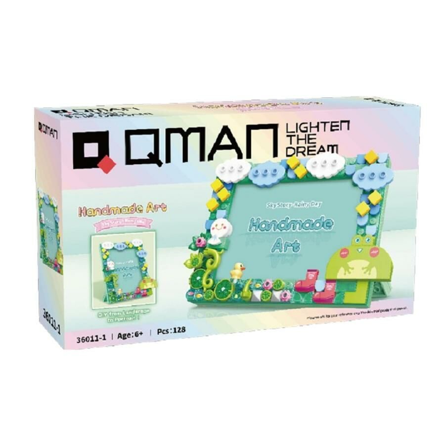 QMAN® 36011-1 – stavebnica fotorámika Rainy Day – 100% kompatibilita so všetkými ostatnými obľúbenými značkami