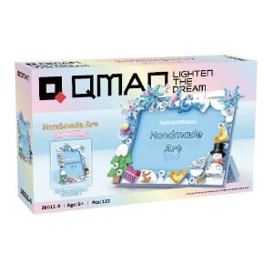 QMAN 36011-4 Zimný svet Rámik na fotografie Stavebnica Krabica - QMAN