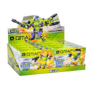 QMAN 42203 Pioneer bojovník Robot stavebnica v maloobchodnom balení - QMAN