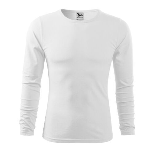 Fit-T férfi fehér hosszú ujjú póló, 2XL - Malfini
