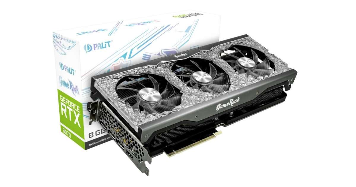 Palit GeForce RTX 3070 GameRock 8GB GDDR6 256bit 3DP/HDMI LHR ...