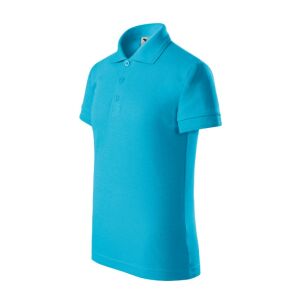 Детска поло тениска Pique Polo, тюркоаз, размер 12г./158см 120617736 - Безопасност и здраве при работа