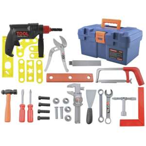 Játék szerszámos láda szerszámokkal