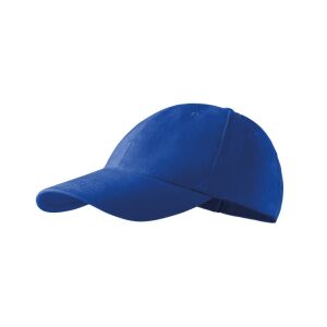 Sapca unisex Twill pieptanat,Malfini, 100% bumbac, 6 paneluri Albastru reglabilă 120621452 - Șepci de baseball pentru bărbați