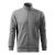 Adventure sötétszürke melírozott férfi fleece felső, elölnézet