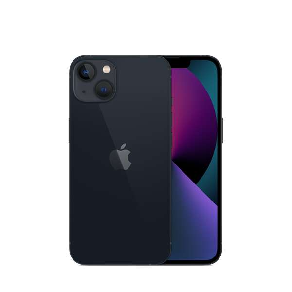 Apple iphone 13 15,5 cm (6.1") dual sim 5g 256 gb fekete okostelefon