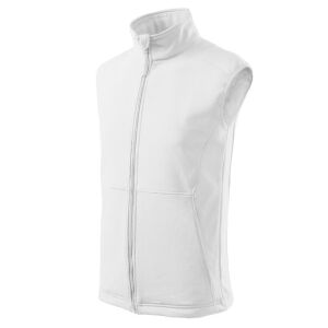Vesta softshell pentru barbati, Vision 517, Malfini S Alb 120629155 - Vesta de lucrător