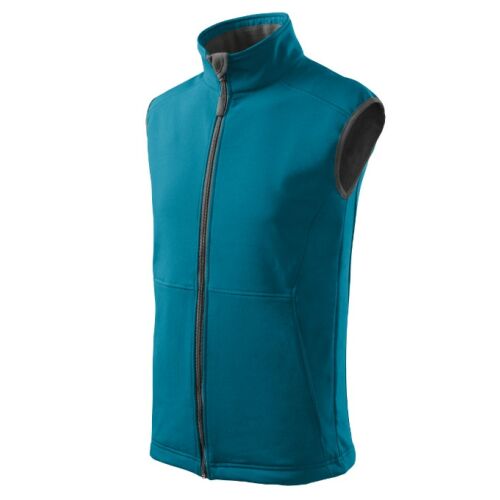 Vision softshell mellény férfi sötét türkiz M 121354598 - Férfi mellény