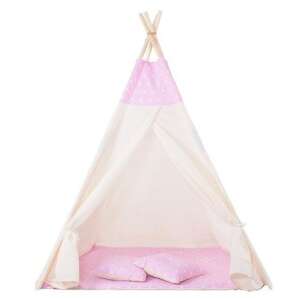Springos Indián sátor, gyerekeknek #rózsaszín csillagos 40940106 Indián sátor