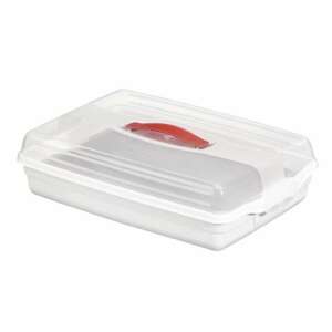 Kutija za transport torti pravokutna 45x29,5x11,1cm bijela 98322554 - Posuda za hranu