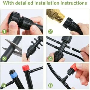 Duży system nawadniania ogrodu Laster 120656886 - Nawadnianie kropelkowe