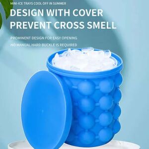 Kostkarka do lodu i chłodziarka do napojów Iceish 2 w 1 120657421 - Leziter