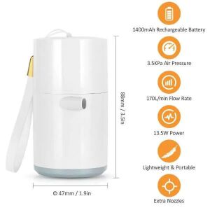 Nanolégpumpa - kompakt felfújó és lámpa 120658829 - Kert