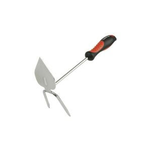 YATO Mini motyka widełkowa, 320 mm, ręczne narzędzie ogrodnicze do pielenia i uprawy - Kapa