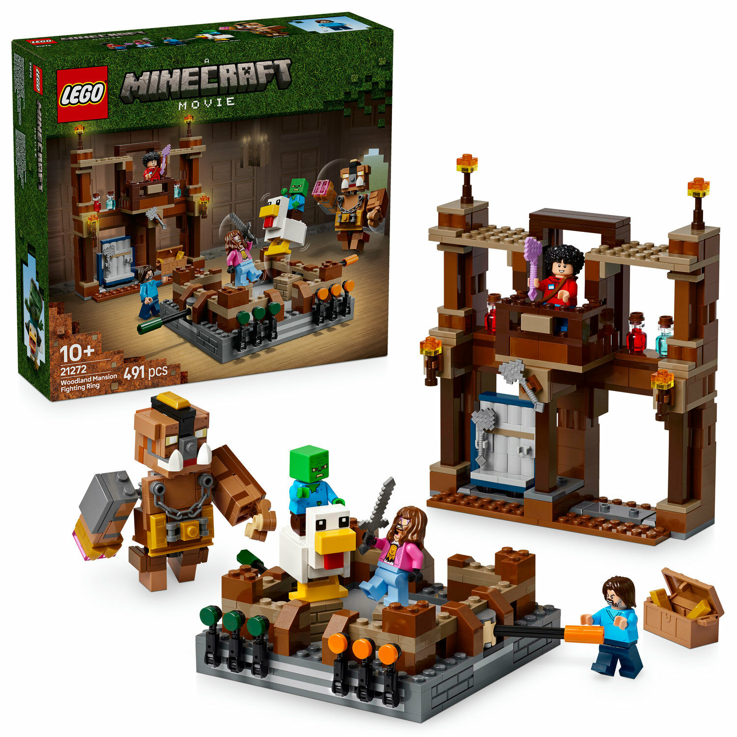 LEGO® Minecraft® Küzdőtér az erdei háznál 21272 LEGO® Minecraft® Küzdőtér az erdei háznál 21272