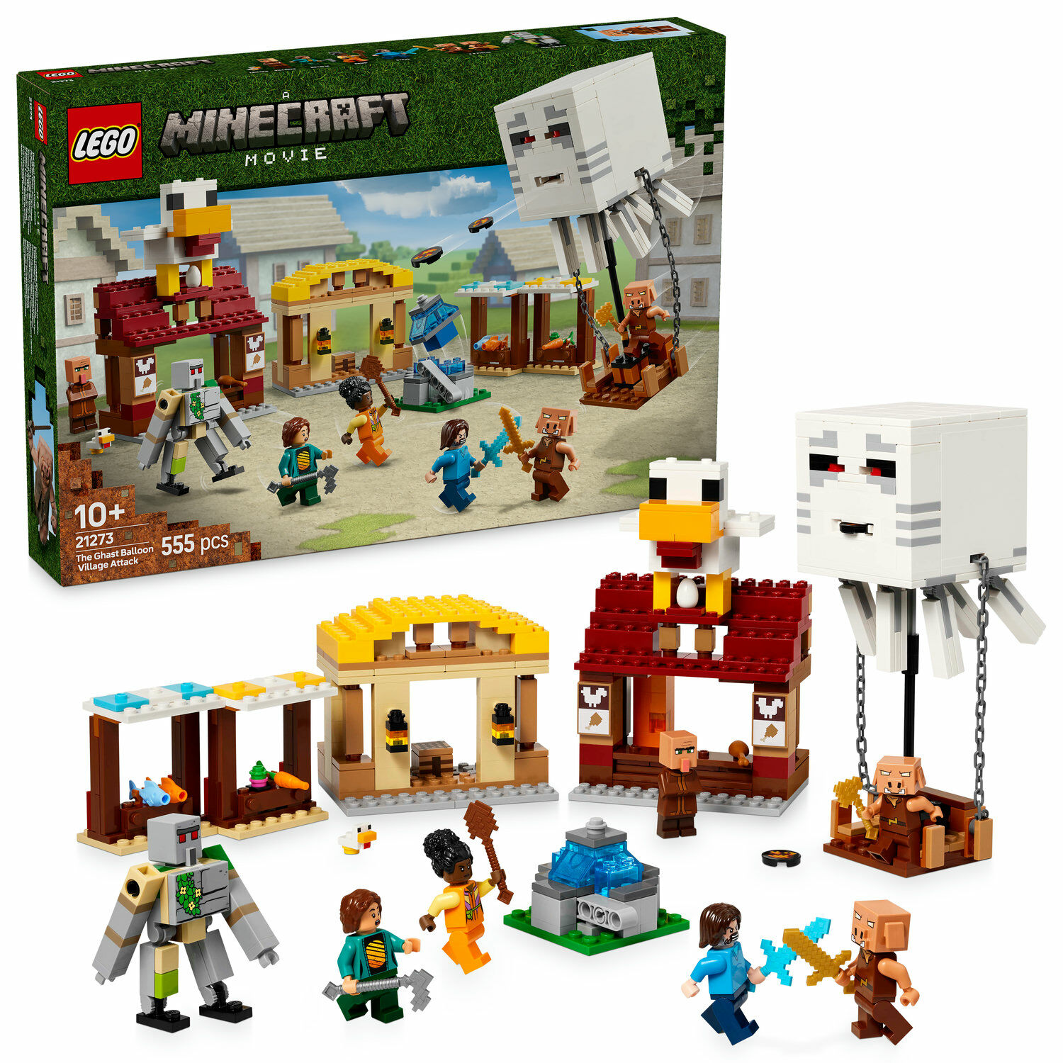 LEGO® Minecraft® A szellemléghajó és falutámadás 21273 LEGO® Minecraft® A szellemléghajó és falutámadás 21273