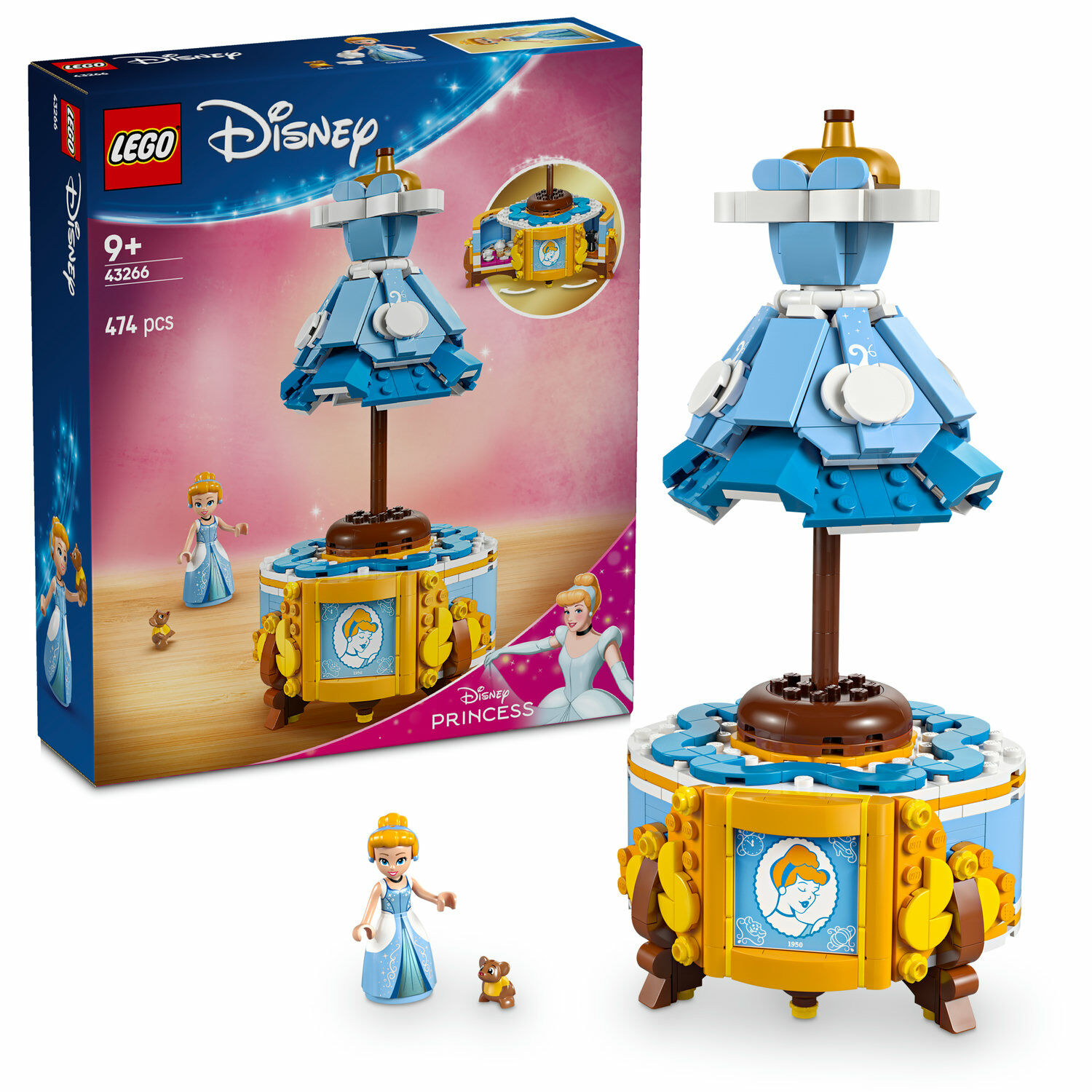 E-shop LEGO® Disney Princess Popoluškine šaty 43266