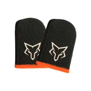 Wasp Gaming finger sleeves, 3 pack, black with orange trim, fox logo - Gaming