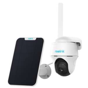 Kamera bezpieczeństwa Reolink Go PT z panelem słonecznym, 1080p Full HD, 4G nanosim, 355° obrót, zewnętrzna, biała - Kamera bezpieczeństwa
