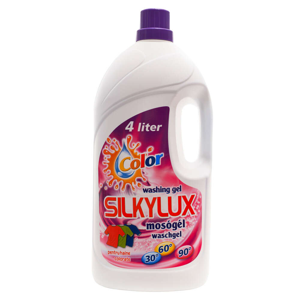 Silkylux Mosógél színes ruhákhoz 4l