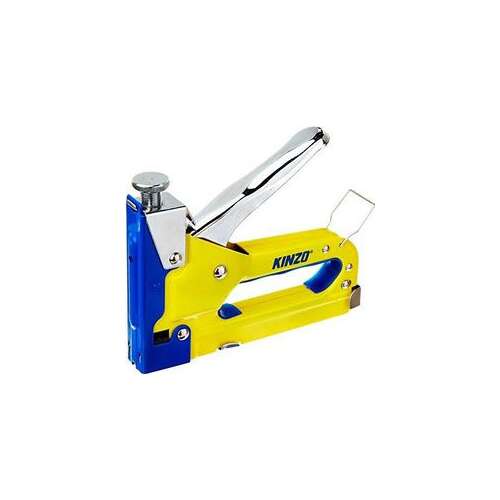 Kinzo 3 utas tűzőgép, 4-14mm, sárga és kék
