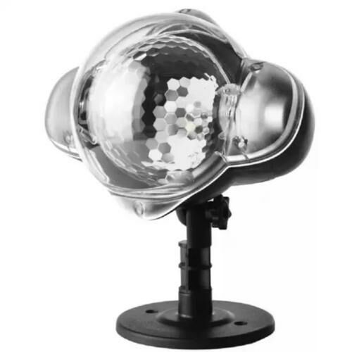 Projektor LED Snowball, Oświetlenie świąteczne, Oświetlenie świąteczne, Oświetlenie dekoracyjne, Oświetlenie projekcyjne, Oświetlenie śnieżne, Oświetlenie świąteczne, Dekoracje świąteczne na zewnątrz