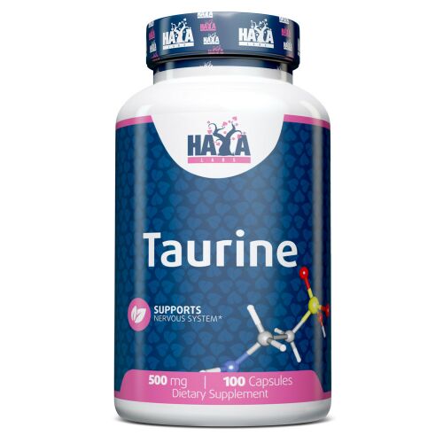 HAYA LABS - Taurine 500mg. / 100 caps 120717544